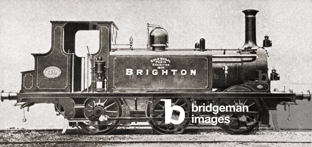An engine of the The London, Brighton and South Coast Railway aka LB&SCR, 