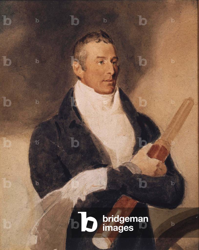 Portrait of Arthur Wellesley Duke of Wellington (1769-1852) c.1810 (w/c on paper)
