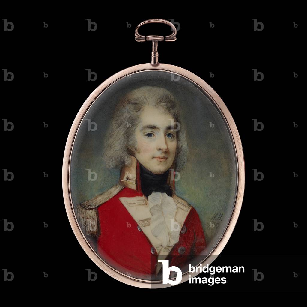 Lieutenant Corcoran, 1790 (w/c on ivory)