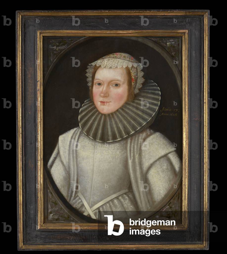 Young lady, traditionally identified as Grace Tothill, 1624 (oil on panel) (see 3962580)