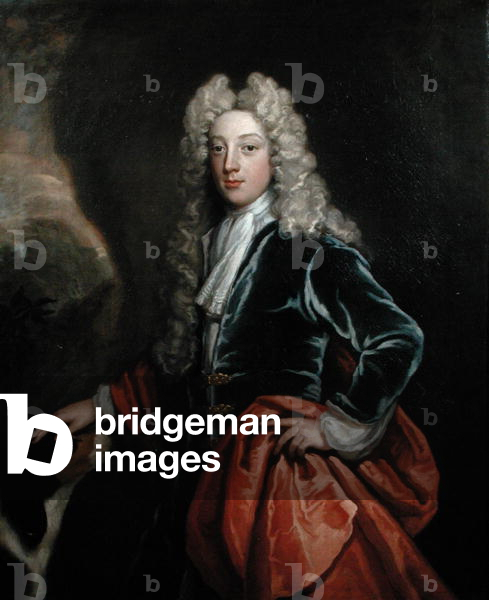 Bild von Gemälde "porträt von thomas boothby (c.1694-1752) (öl auf leinwand)", 18. Jahrhundert von John Baptis