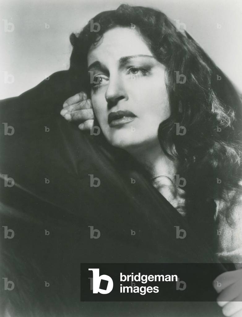 Astrid Maria Varnay  in New York Metropolitan Opera production of Richard Strauss 's Elektra  in title role 1952