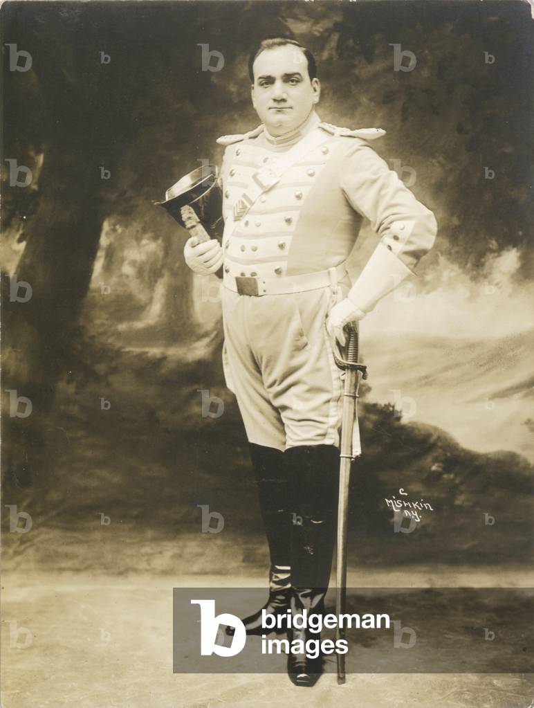 Enrico Caruso   as Don José   in the opera at Metropolitan Opera house production, New York, USA