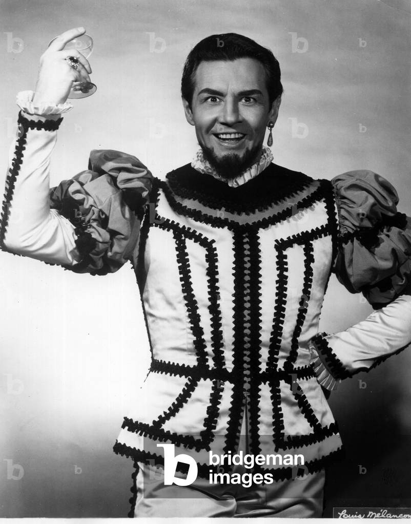 Cesare Siepi as Don Giovanni in opera by Mozart