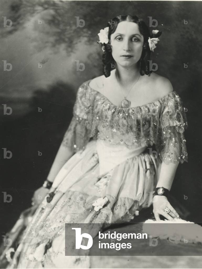 Amelita Galli-Curci as Violetta in Verdi 's ' La Traviata'