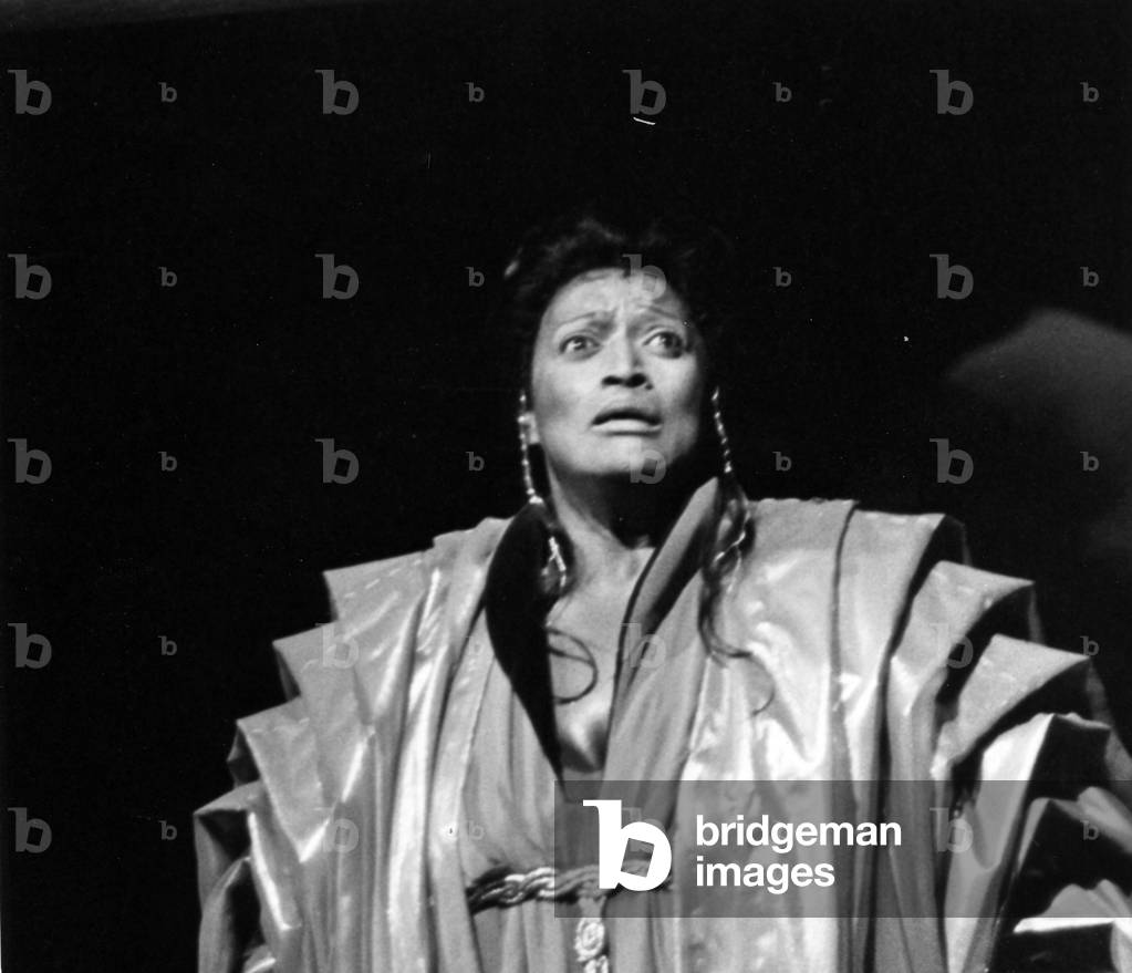 Jessye Norman as Cassandre in  Les Troyens, Metropolitan Opera, New York
