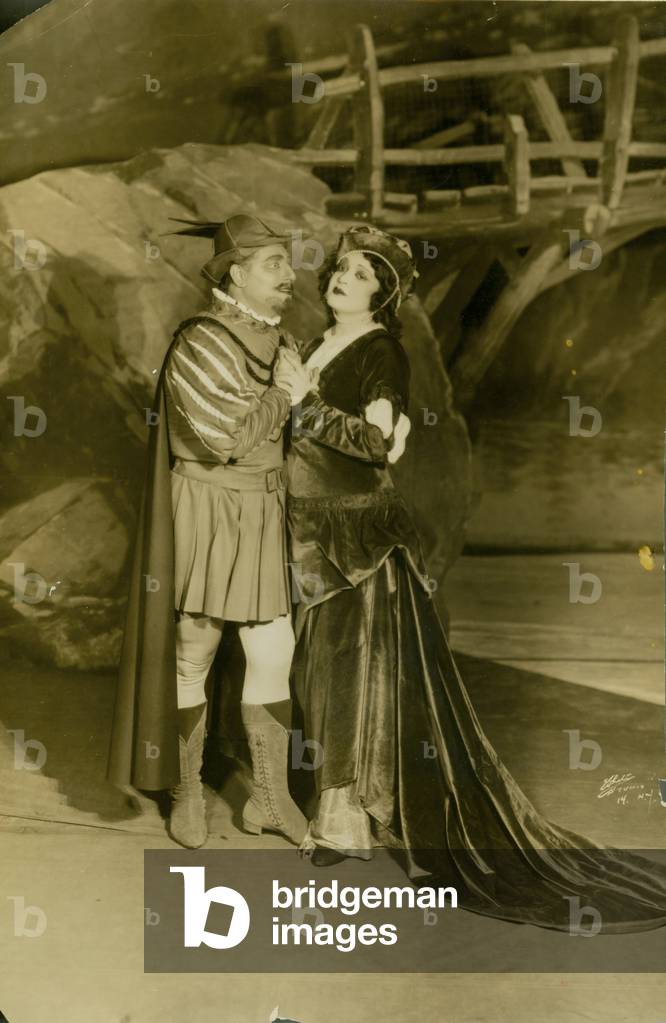 Giovanni Martinelli and Rosa Ponselle in William Tell, opera by Rossini, 1923 Metropolitan Opera production