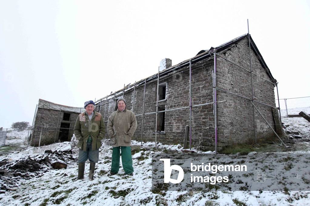Brick by brick, this traditional hill farm will be transported 25 miles to Beamish Museum where it will go on display to visitors, 20/12/2013 (photo)