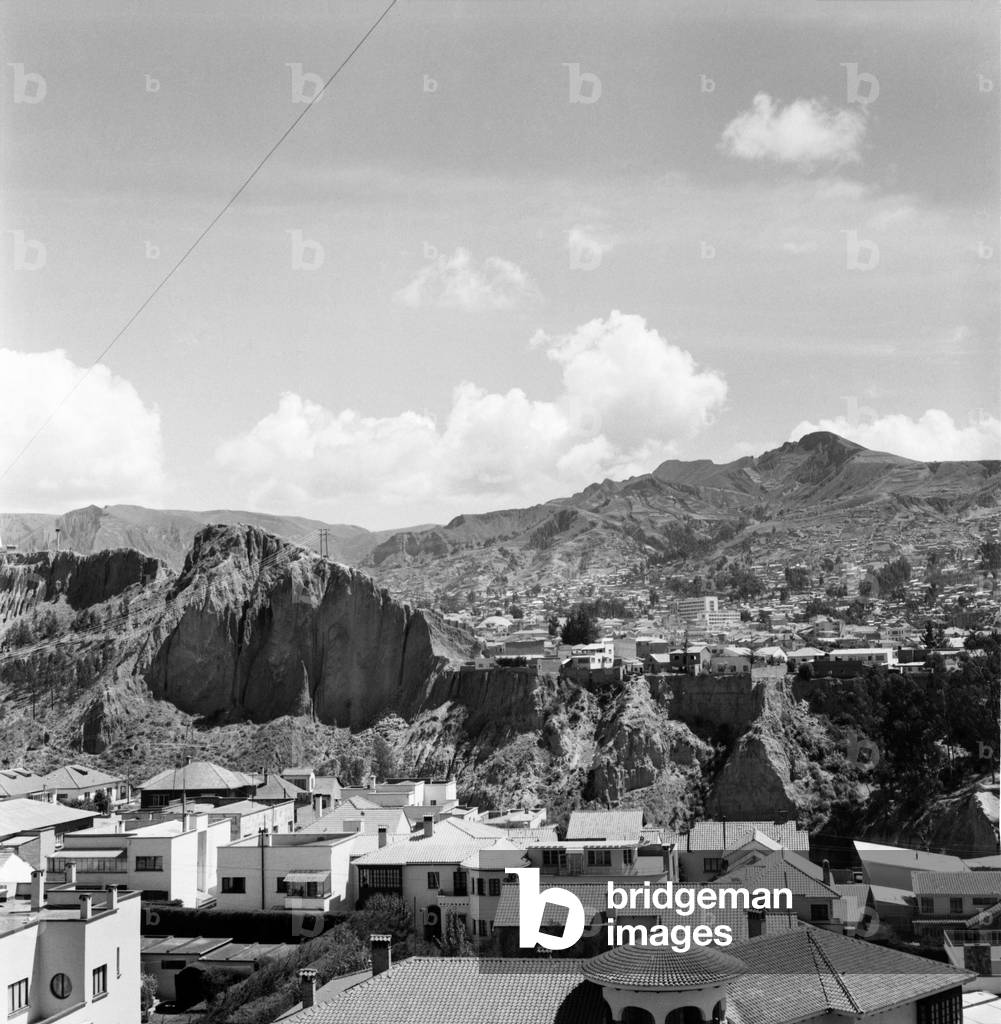 Buenos Aires. The centre of the city (Argentine). December 1969 (photo)
