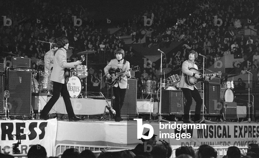 New Musical Express pop concert at Empire Pool Wembley 11th April 1965.