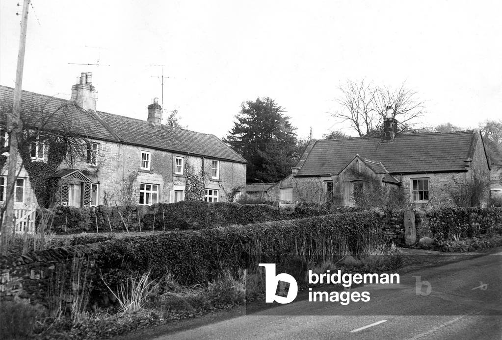 High Brunton Cottages at Wall, Northumberland, 1960