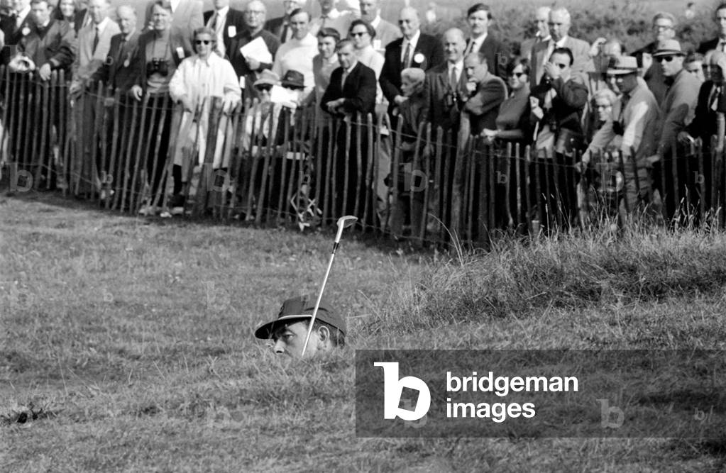 Sport. Golf. Ryder Cup. Christy O'Connor in action. September 1969