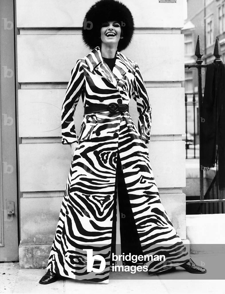 Michael of Carlos Place Fashion, July 1969 (b/w photo)