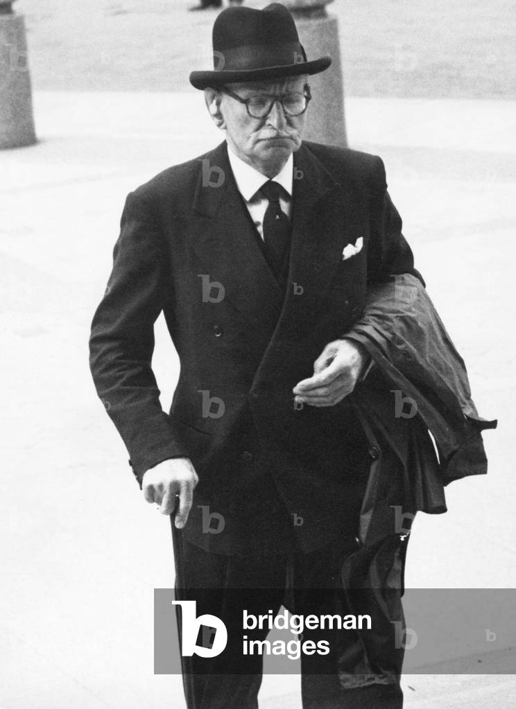 William Rider-Rider former Daily Mirror photographer and picture editor seen here at St Pauls Cathedral for the memorial service for mirror columnist William Connor 