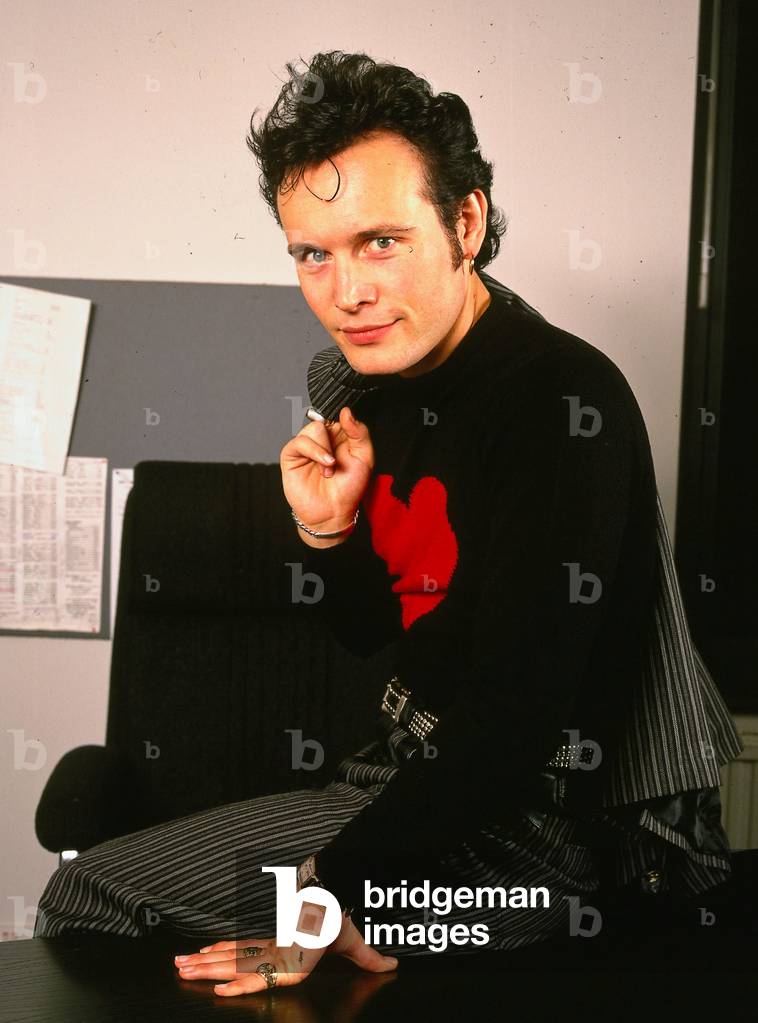 British pop singer Adam Ant, January 1990 (photo)