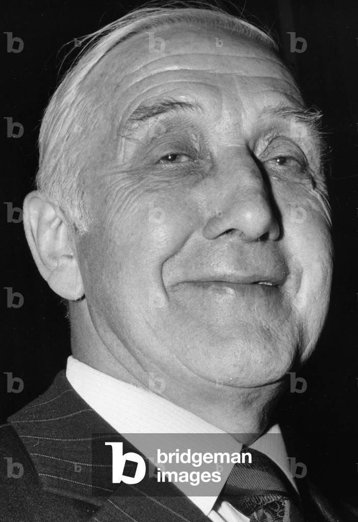 Arthur Sidney Rowe, Tottenham Hotspur Manager 1949-1955, winning first division championship in 1951. Pictured May 1973. a. k. a. Arthur Rowe (photo)