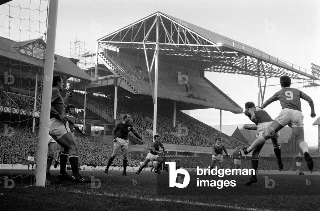 English League Division One match at Goodison ParkEverton 1 v Nottingham Forest 0. Action from the matchNovember 1969 (photo)