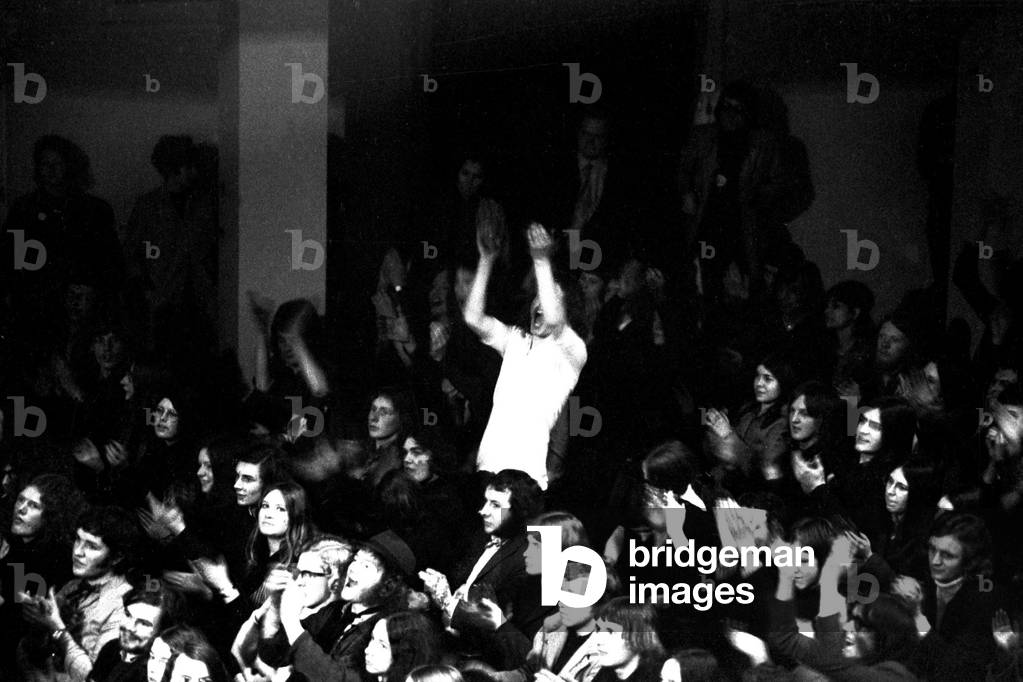 Rolling Stones: fans at the Newcastle City Hall, 4th March 1971
