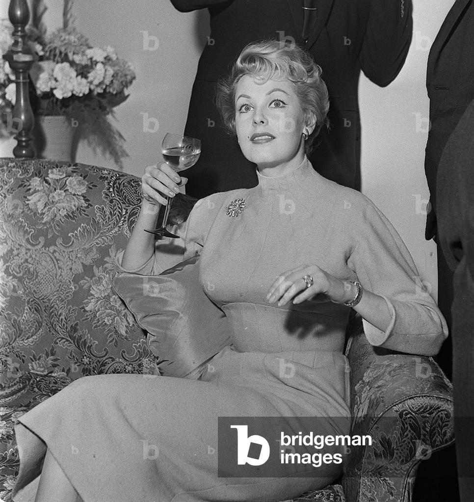 Arlene Dahl who is to star in the film