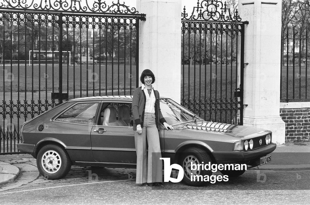 VW Scirroco first prize in the Reveille Win-A-Car competition circa 1977