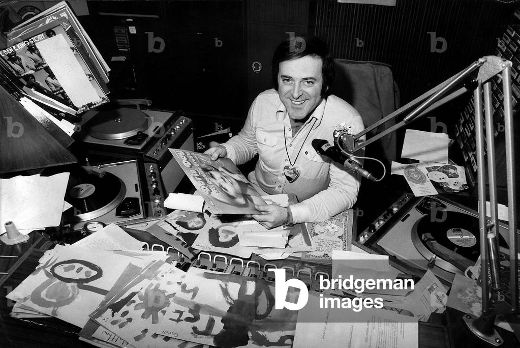 Terry Wogan radio presenter 
circa 1975