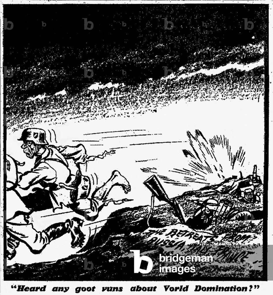 Philip Zec Cartoon Daily Mirror, 