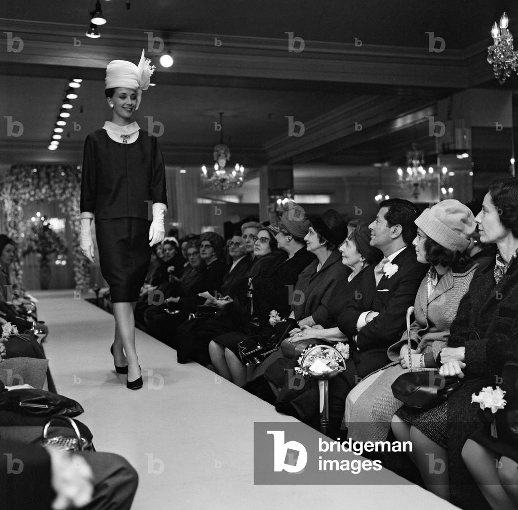 Judy Wilson with her husband, 1963