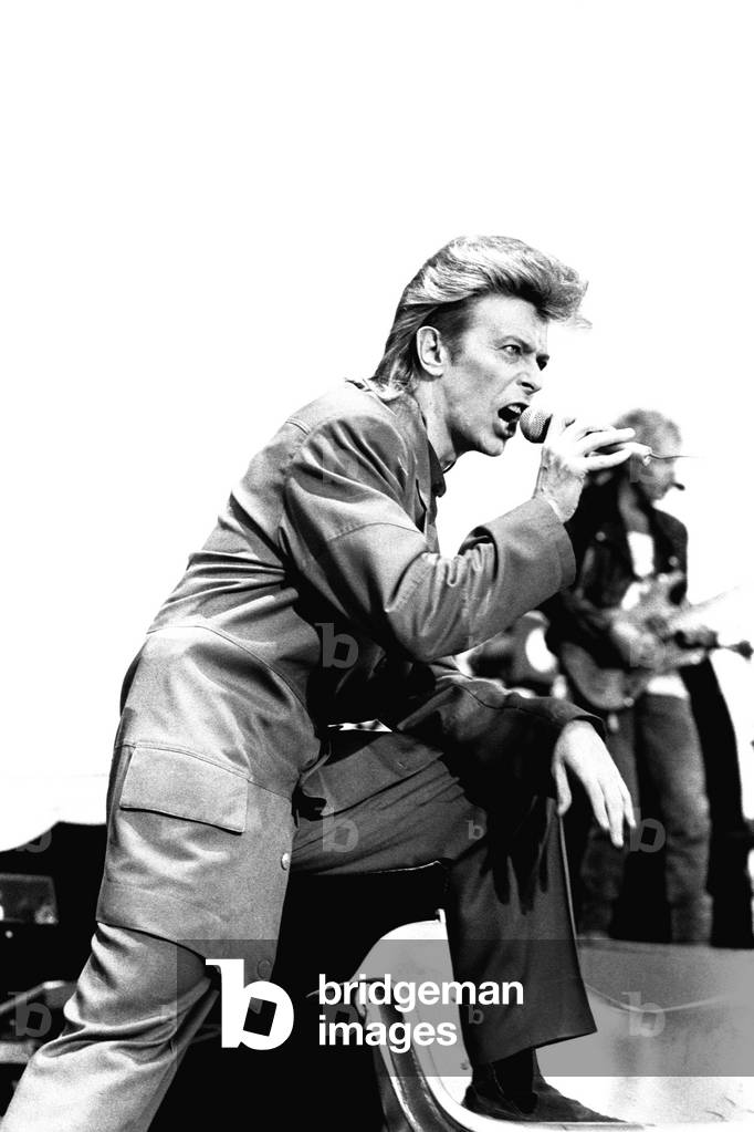 David Bowie, Roker Park, Sunderland, UK, 1987 (photo)