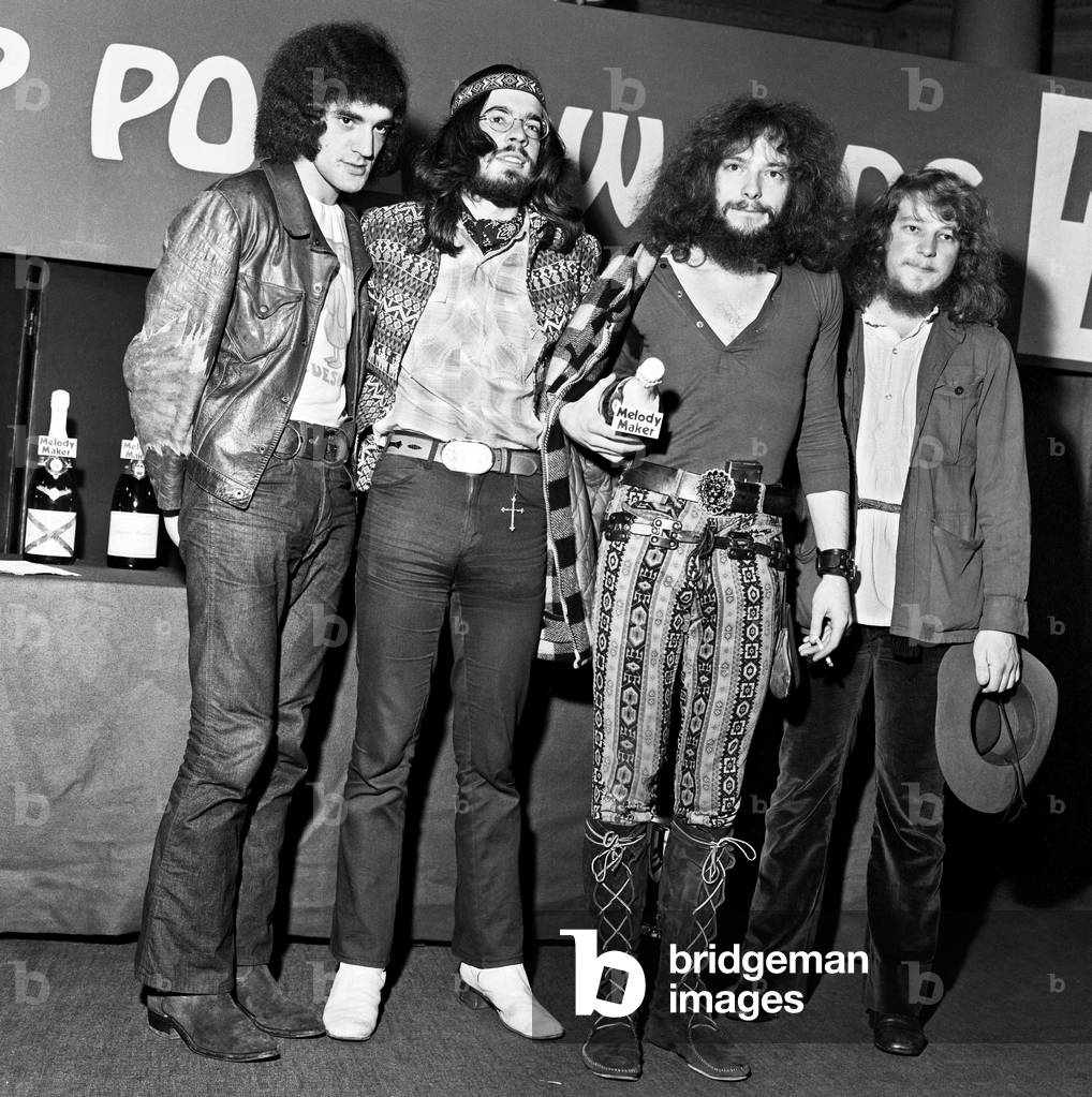 Prizewinners at the 1969 Melody Maker Readers Pop Poll.