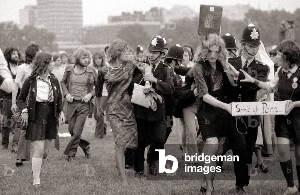 Demonstrations Festival of Light, September 1971