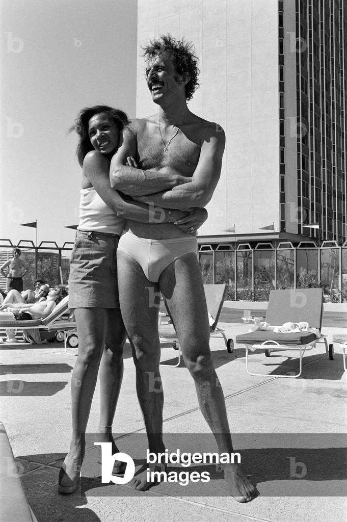 Shirley Bassey and Sergio Novak, May 1974