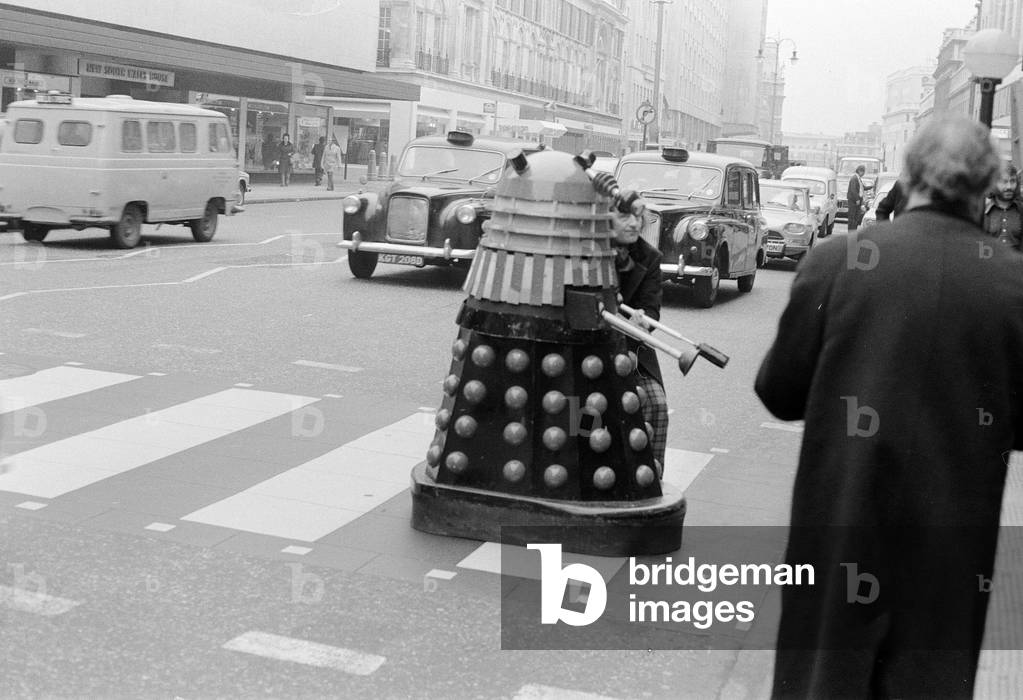 Trevor Martin actor who will be playing Dr Who in the first stage production of the popular science fiction series, 7th November 1974 (b/w photo)