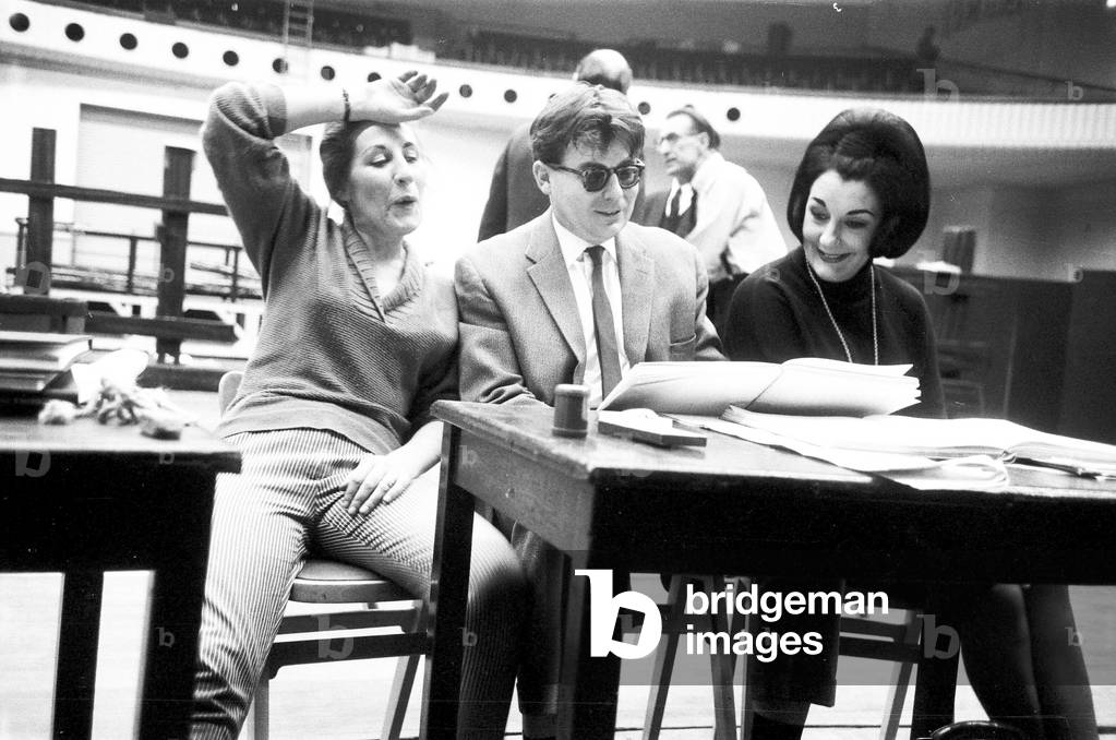 The London Opera Centre, Commercial Road, East London  14th November 1968 (b/w photo)
