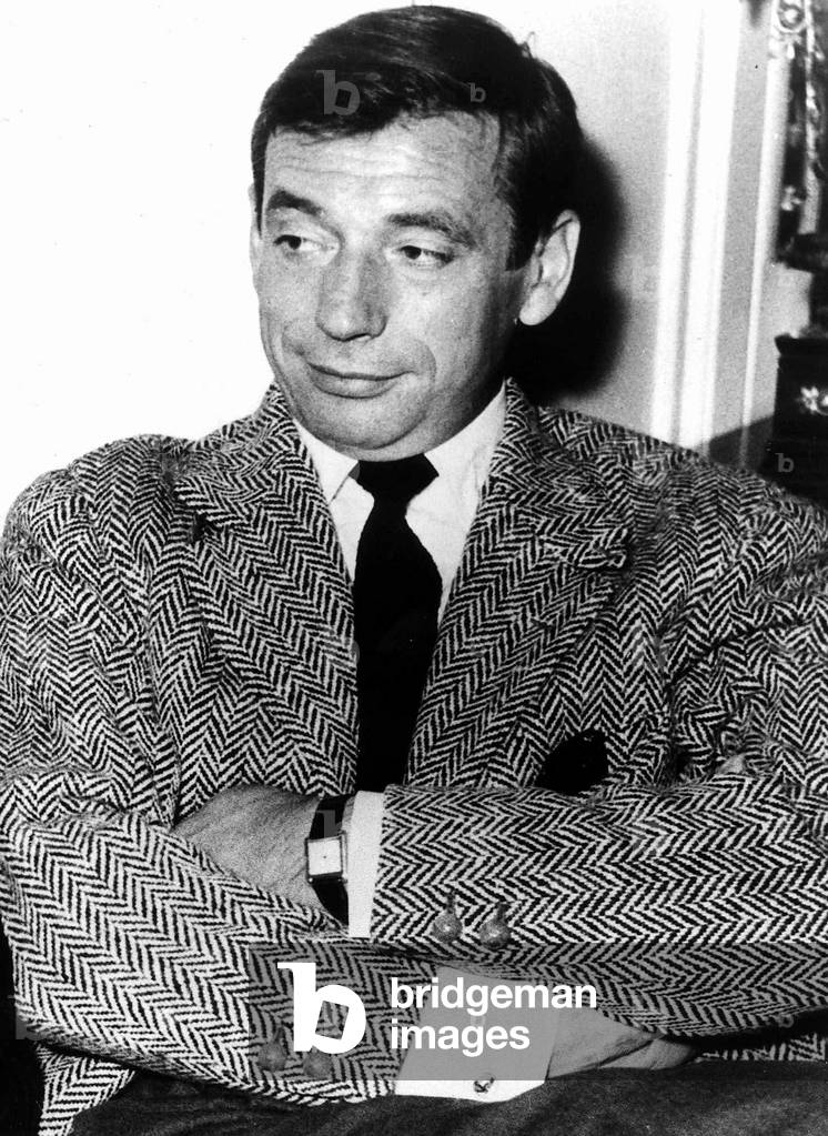 Yves Montand April 1982, French actor