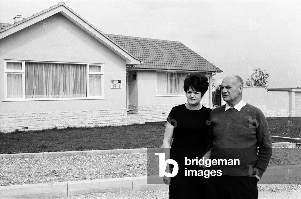 Retired Chief Inspector John du Rose of Scotland Yard, May 1970 (b/w photo)