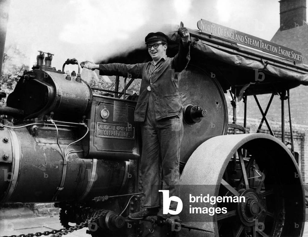 There was a ceremonial 'tear-up' of L-plates on 3rd October 1967 (b/w photo)
