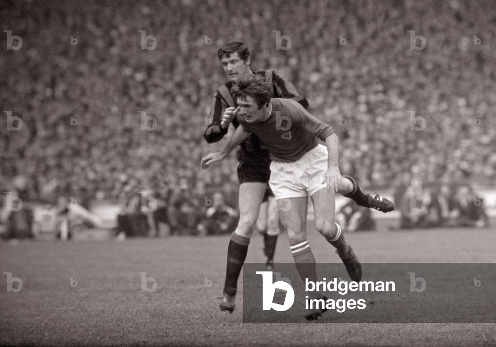1969 FA Cup Final at Wembley StadiumLeicester City 0 v Manchester City 1Action during the matchApril 1969 (photo)