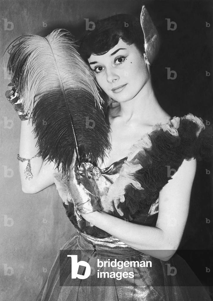 Audrey Hepburn, April 1950