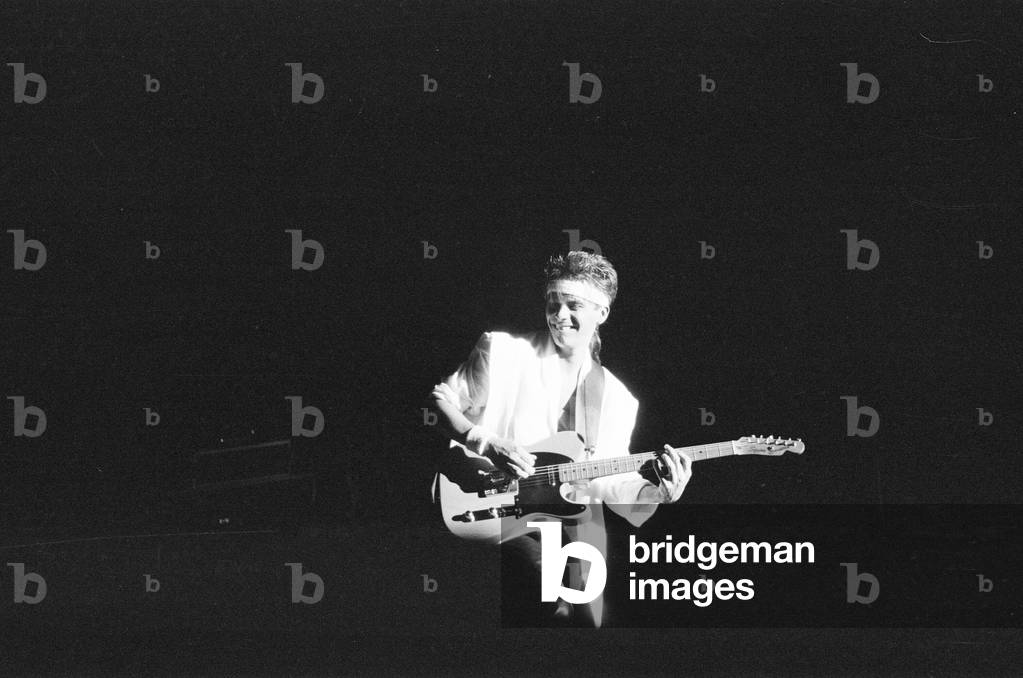 Duran Duran in Concert, NEC, Birmingham, 12th December 1983 (b/w photo)