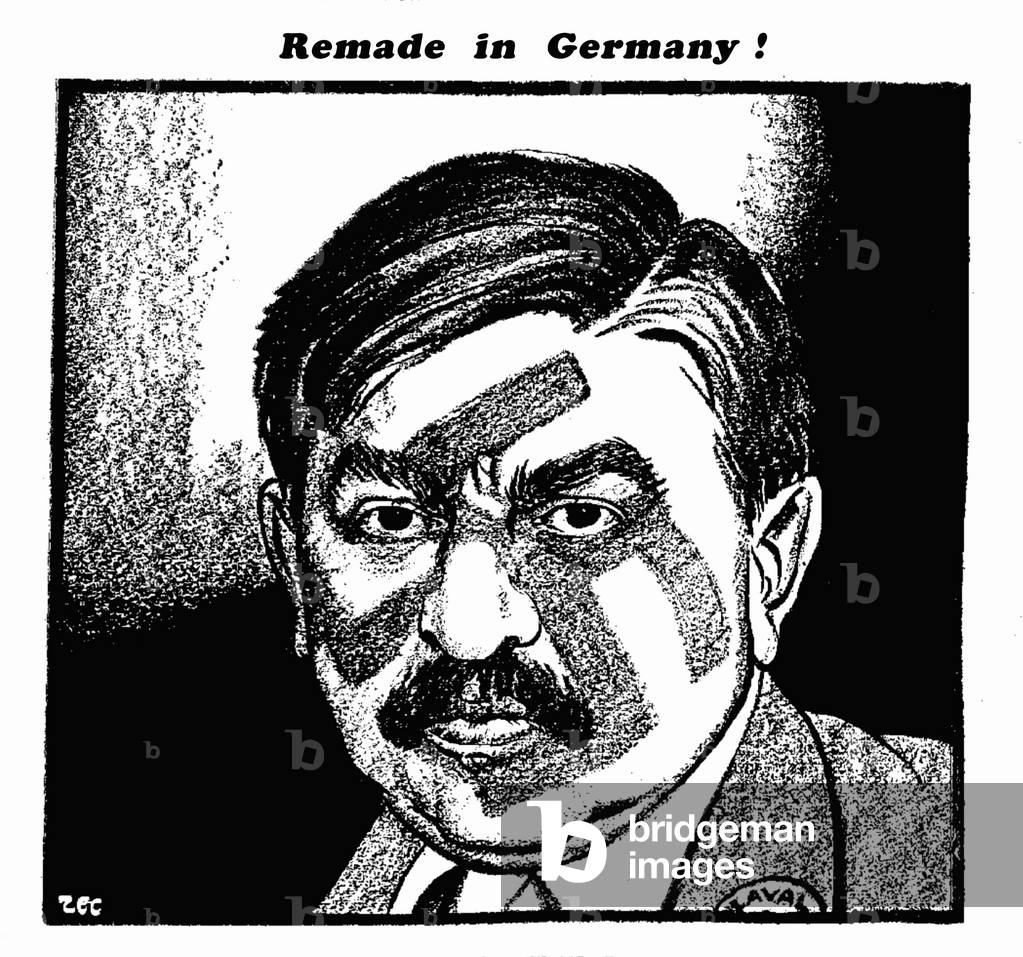 Remade in Germany, 12th July 1940 (b/w illustration)