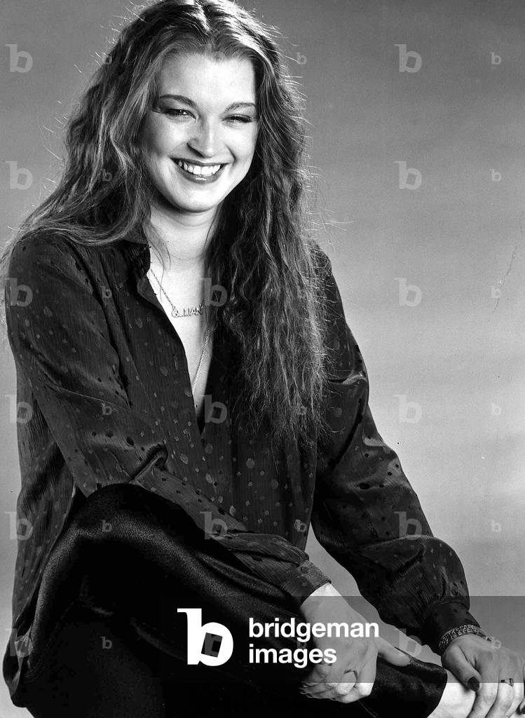 Gillian Taylforth actress in the BBC TV soap Eastenders. January 1980