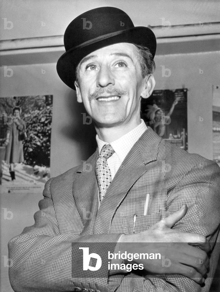 Frankie Burns, Tyneside Comedian, 22nd March 1962 (b/w photo)