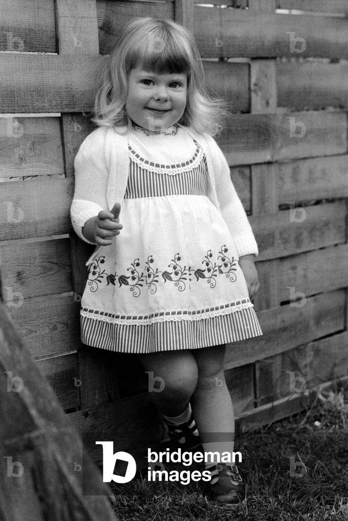 Louise Brown at home in Bristol - May 1980