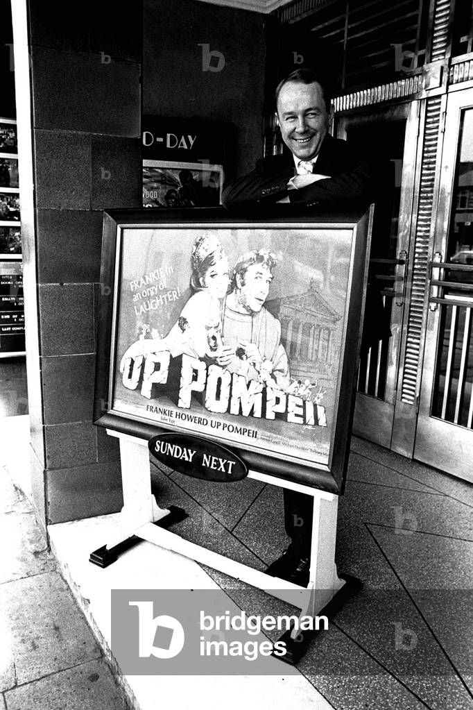 Ned Sherrin, a film and TV producer, who flew into Newcastle on June 16, 1971, for the preview of his new film, Up Pompeii, which was due to start at the Haymarket Cinema