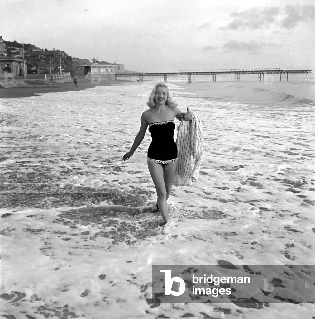 Actress Diana Dors. December 1953
