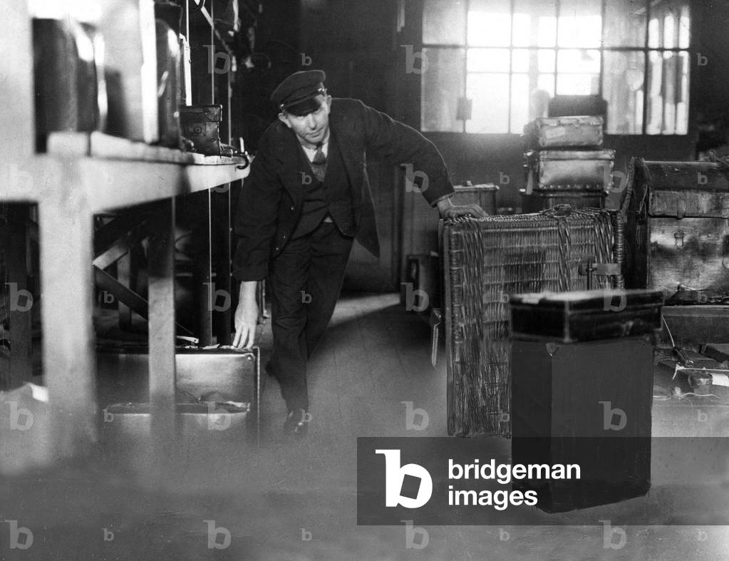 The Brighton Trunk Murders, July 1934 (b/w photo)