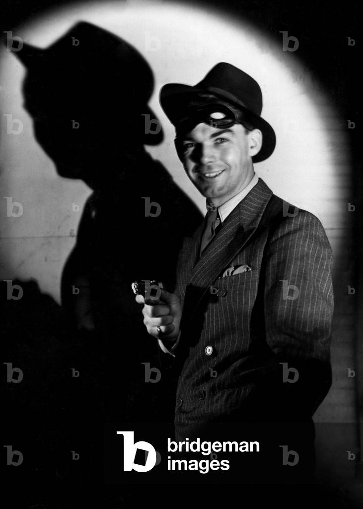 Gunman, studio shoot for Mirror feature 