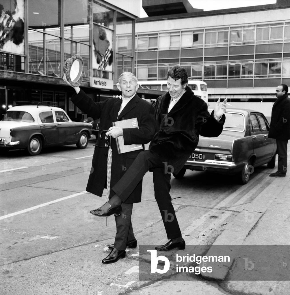 Entertainment Comedy: American comedian George Burns arrived at Heathrow Airport today to star in Thames Television's one-hour special 