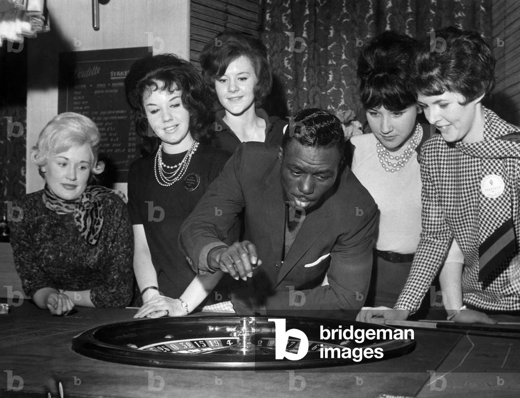 Joe (Old Bones) Brown in Manchester, 13th February 1963 (b/w photo)