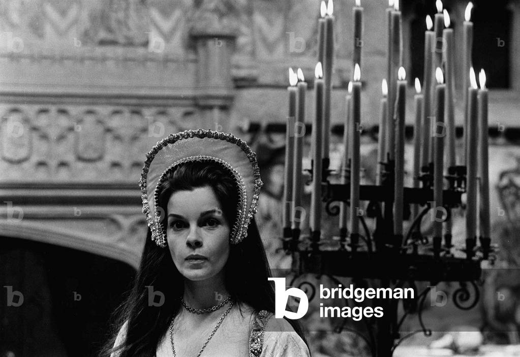 Actress Genevieve Bujold in the film Anne of a Thousand Days 1969 (b/w photo)